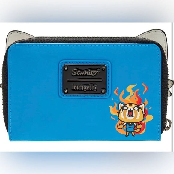 Loungefly Sanrio Aggretsuko Zip Around Wallet NWT - Picture 3 of 4